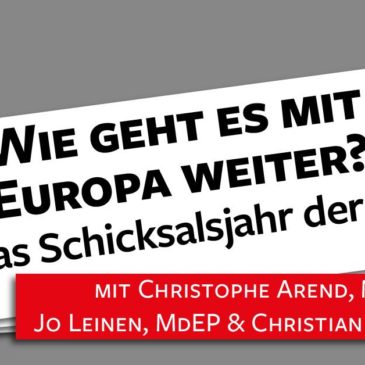 Wie geht es weiter mit Europa?