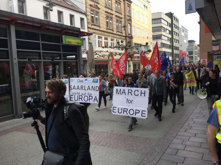 March for Europe – Saarbrücken